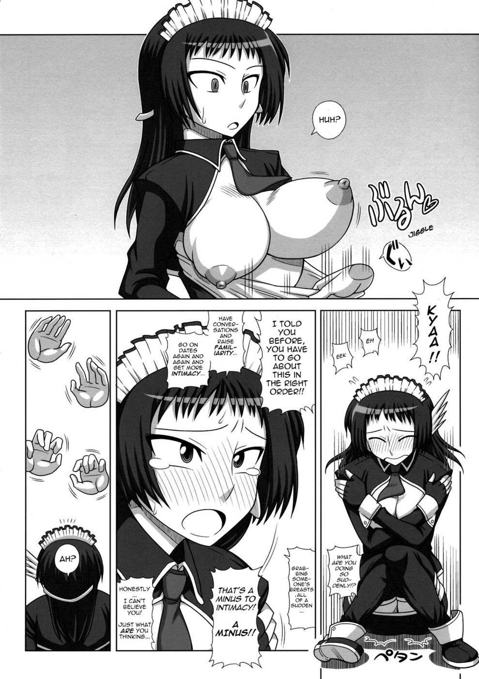 Hentai Manga Comic-Futanari-ko ga Ryouteashi wo Kotei-Read-6